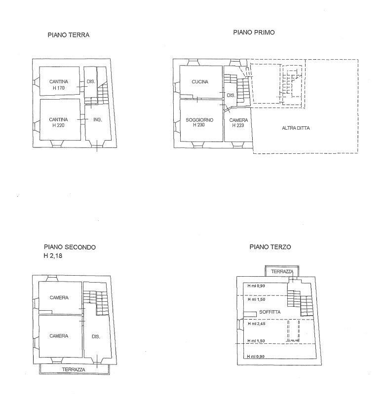 Casa da ristrutturare a Caprile di Alleghe